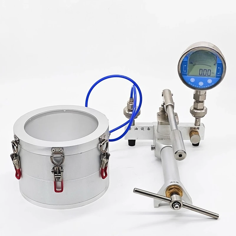 Empty box atmospheric pressure gauge calibrator absolute pressure gauge calibrator