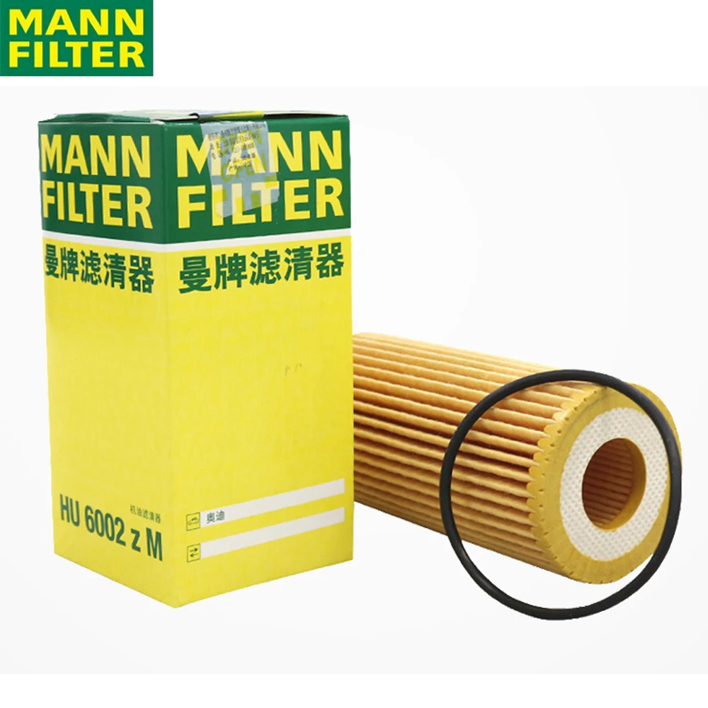 

MANN FILTER HU 6002 z M Oil Filter For AUDI SEAT SKODA VW Original Excellent Cleaning L06L 115 562 A
