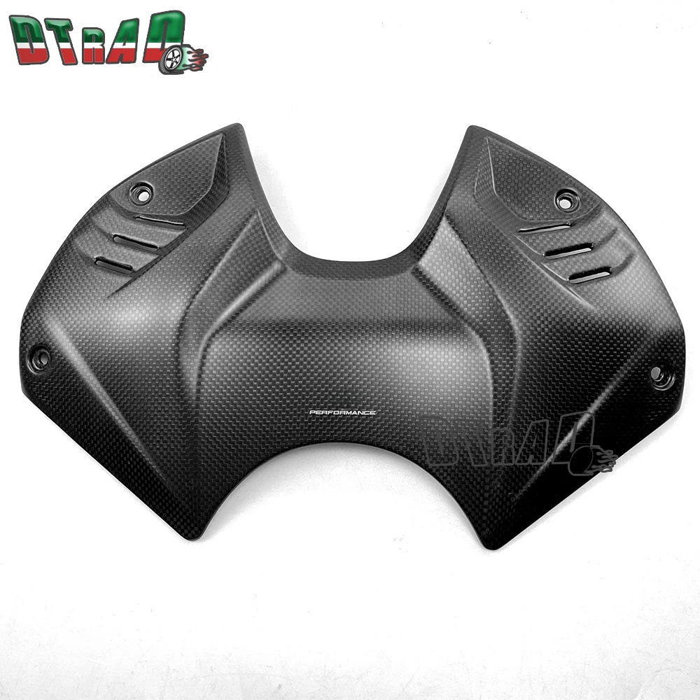 For DUCATI Streetfighter V4 S 2020 2021 2022 Carbon FIber Front Battery Cover Fuel Tank Airbox Covers Motorcycle Modified Parts