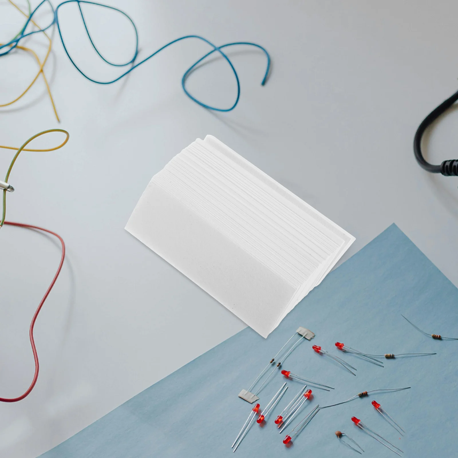 

100pcs Absorbent Paper Chemistry Biology Experiments Lab Teaching Aids Craft Sheets Cotton Water Soluble Food Wrappers