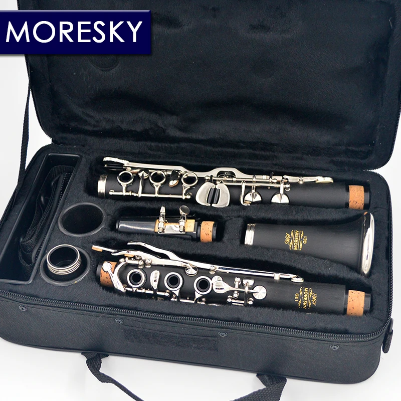 German Oehler Clarinet Bb Oehler Bakelite14 Keys/20 Keys Turkish Clarinet Sib MORESKY GE1