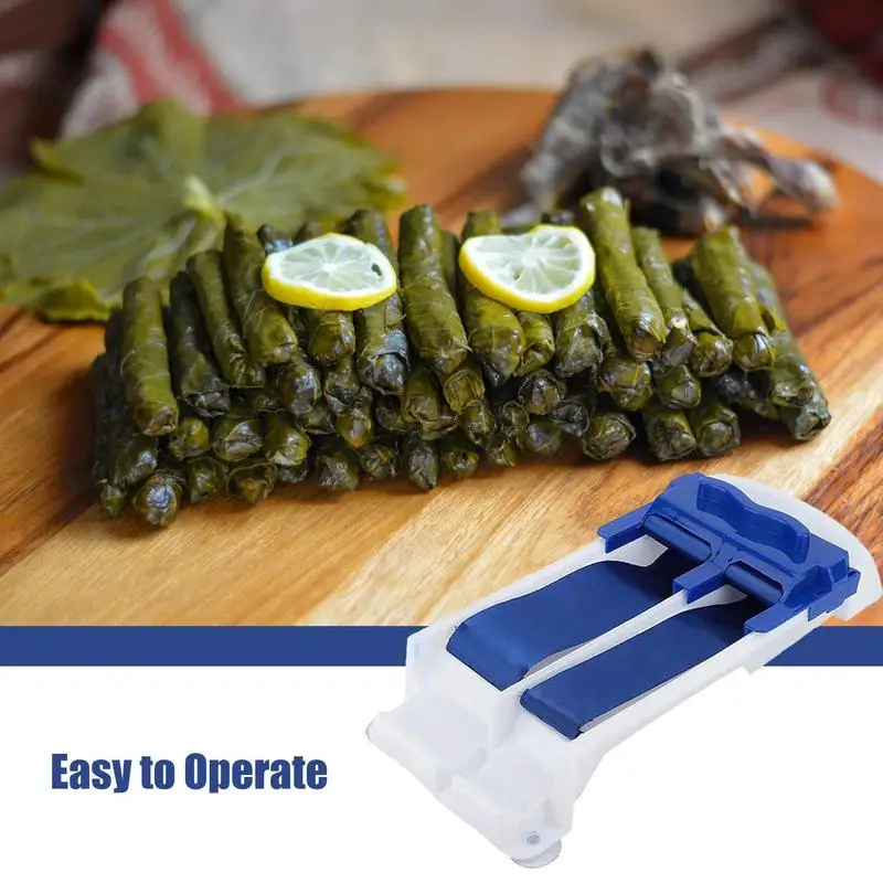 grapes Leaf Rolling Tool Vegetable Meat Roll Stuffed Grape Yaprak Sarma Dolmer Roller Machine Sushi Making Kits Kitchen Gadgets