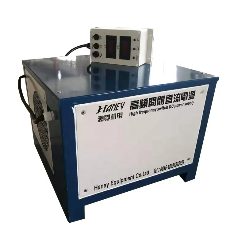 

Haney High Frequency Electromechanical Equipment 18v Plating Gold Electroplating Machine for Metal