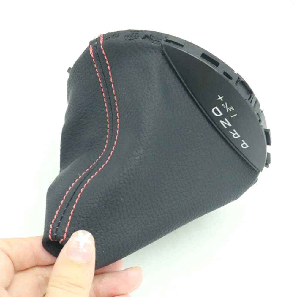 

Microfiber Leather Auto Transmission AT Gear Shifter Handle Collar Dust Cover Cap For BMW MINI Cooper Countryman R60 Paceman R61