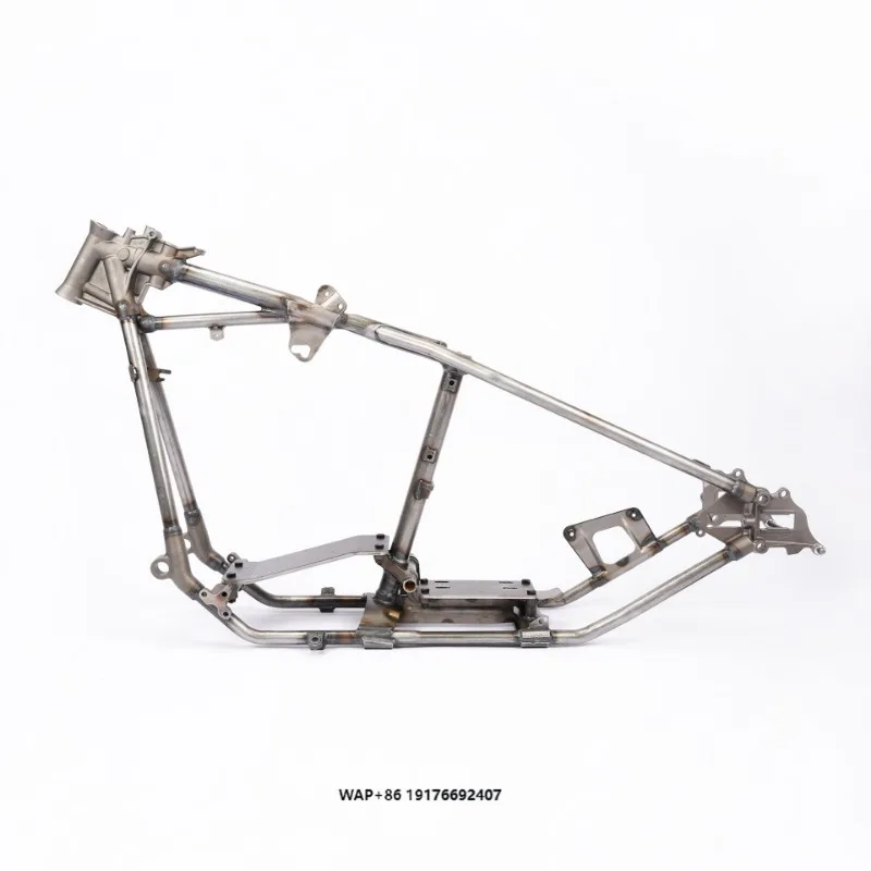 SFR OEM Carbon Steel Rigid Hardtail Motorcycle Frame for  1966-1984 Shovelhead Chopper Frame Kit TIG Welded Wholesale