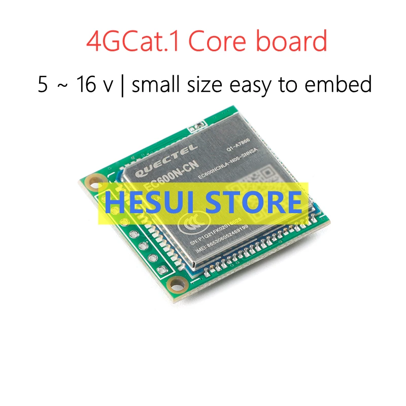 EC600N CAT1 module core board 4G full Netcom EC600N development board LTE remote STM32 routine