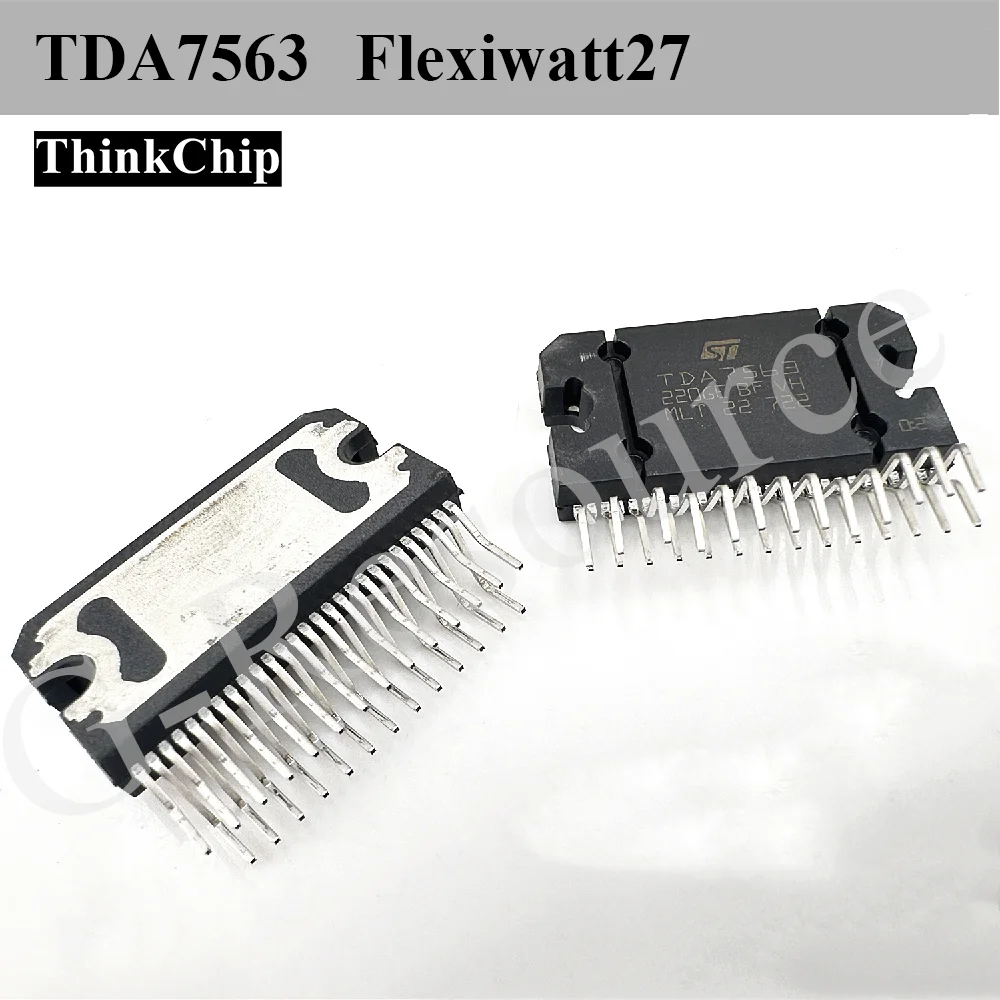 

(10pcs)TDA7563 ZIP-27 Class AB Amplifier 8V-18V 4-Channel