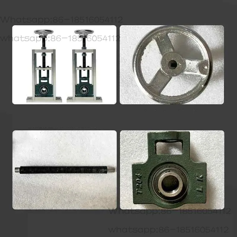 Self-Aligning Vertical Adjustable Bearing Housing, Horizontal Adjustable Slide Block, UCT206 Bearing Mount Bracket with Shaft