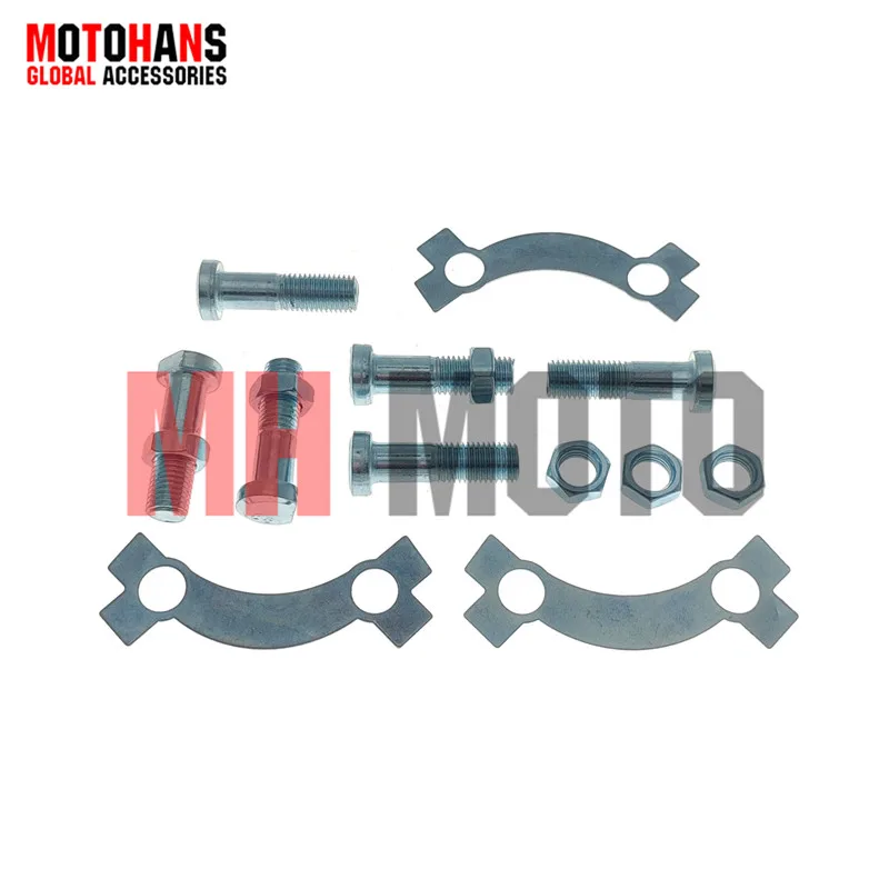 

MOTORCYCLE ACCESSORIES REAR SPROCKET INSTALL BOLT M10*35MM WITH RETAINER LOCKER FOR BAJAJ PULSAR200NS