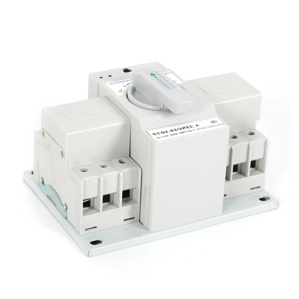 110V 220V 63A Automatic Transfer Switch 2S Changeover Dual Power Transfer Switch for Backup Generator 50/60Hz view 5