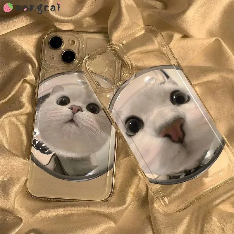 For Vivo X100S X100 Ultra Y100i Y27 Y36 Y76 Y75 Y78 Y77E Y73S Y72T Y71T Y70S Y93 V29 Lite Phone Case Cute Puppy Cat Soft Cover