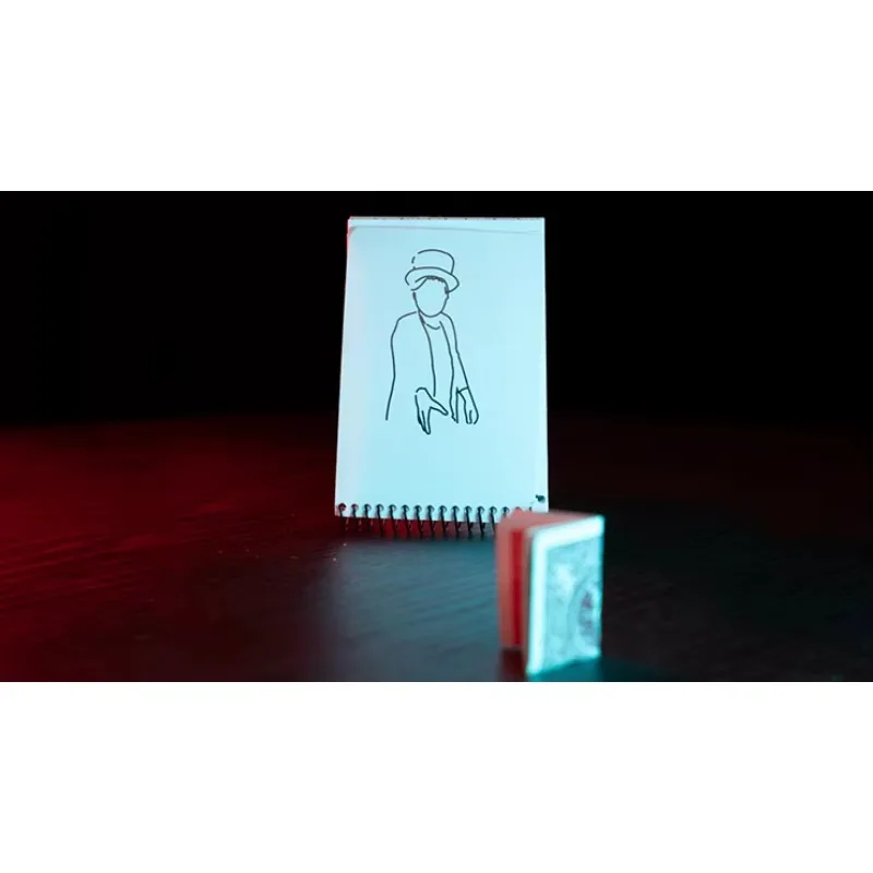 

Instapad 2.0 от Danny Weiser, производства Gee Magic Trick Magic Gimmick Колоды карт Уличный исполнитель Walk Performer