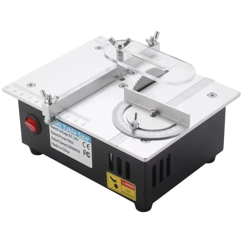 Excellent Electric Saw DIY Table Saw 96W 5000RPM Precision Cutting Machine For Wood PCB Plastic Aluminum