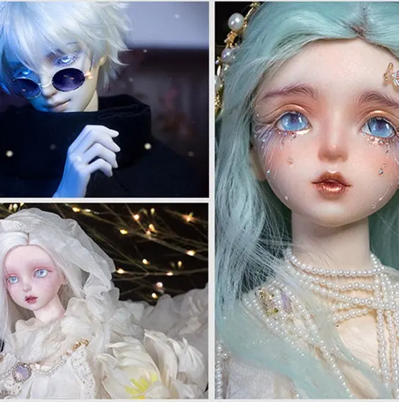 Two-dimensional Clay Hand-made Makeup Drawing Technique Book Art Anime+BJD Doll Head Makeup Technique Tutorial Book BJD Doll