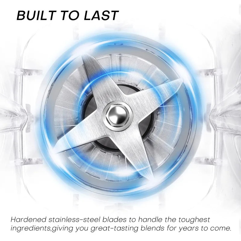 2L Capacity Blender Spare Compatible for Blender Replacement Part Transparent for SILVER CREST Blender Spare Jug