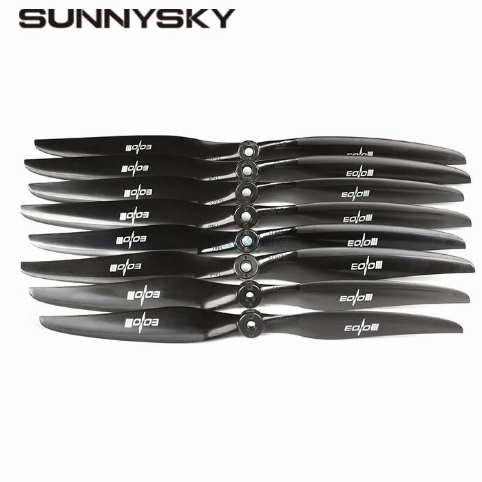 4PCS SUNNYSKY X Series EOLO 12x6.5/13x7/14x7/14x8/15x8/15x10/16x8/16x10 Fixed Wing Paddle Drone Cruise Propeller