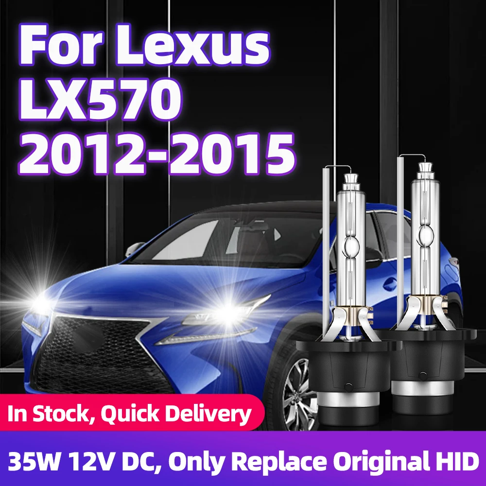 

For Lexus LX570 2012 2013 2014 2015 DC 12V 35W D4S Car HID Xenon Bulbs 6000K Headlights 8000K Headlamps 10000K Replacement Luces