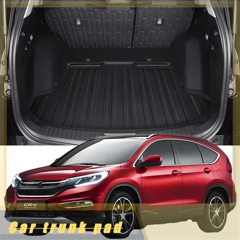 Car Auto Rear Boot Cargo Liner Tray Trunk Mat Carpet for Honda CRV 2007-2024 2012 Cushion Pad Carpet Pad Anti-dirty Anti-water