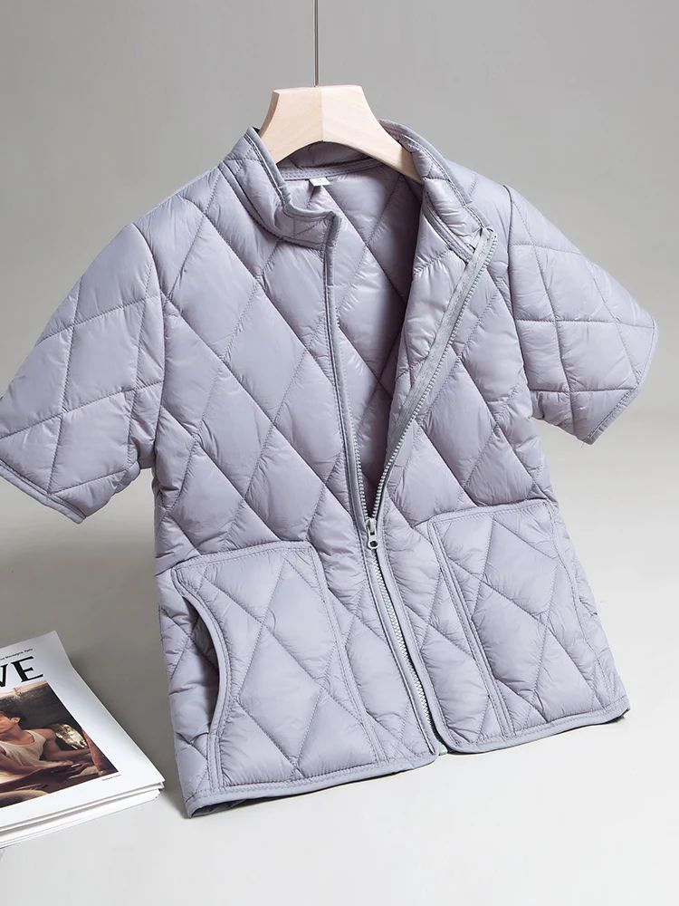 

Lightweight Men's Vest Five-Quarter Sve Slim Fit Home Use Warmth oulder Protection Air Conditioned Room f Sve Vest