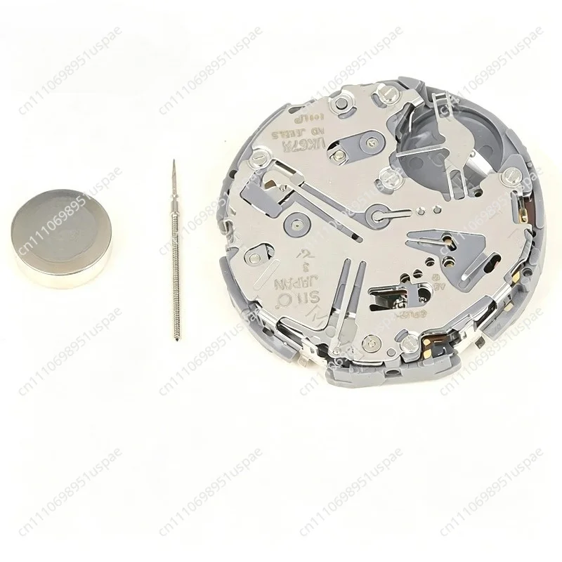 Original Japanese VK67 Movement VK67A Quartz Movement 6 Hands Date At 3 6/9/12 Small Second Watch Movement Accessories