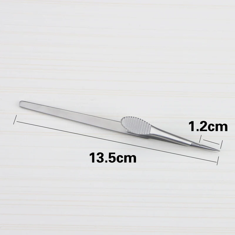 Ophthalmic microinstruments with long and short handles hold needles