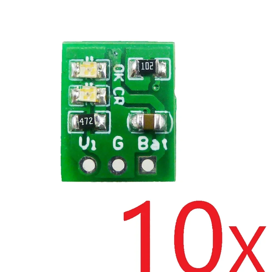 

10 Pcs 1A Mini Li Lithium Battery Charger Module Board For UNO MEGA DUE Breadboard PCB 18650 Solar Panel