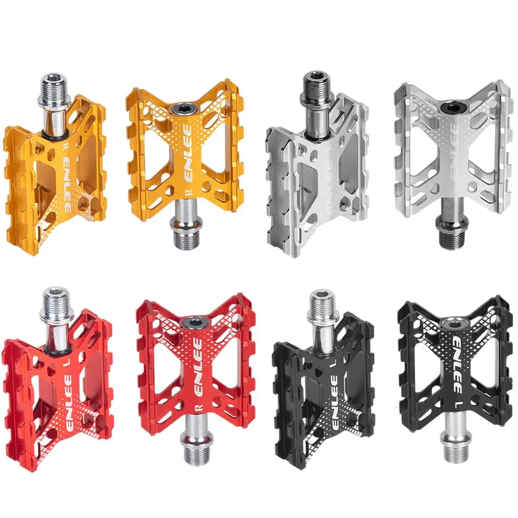 

Mountain Bike Pedals Aluminum CNC Non-Slip MTB Bicycle Wide Pedals
