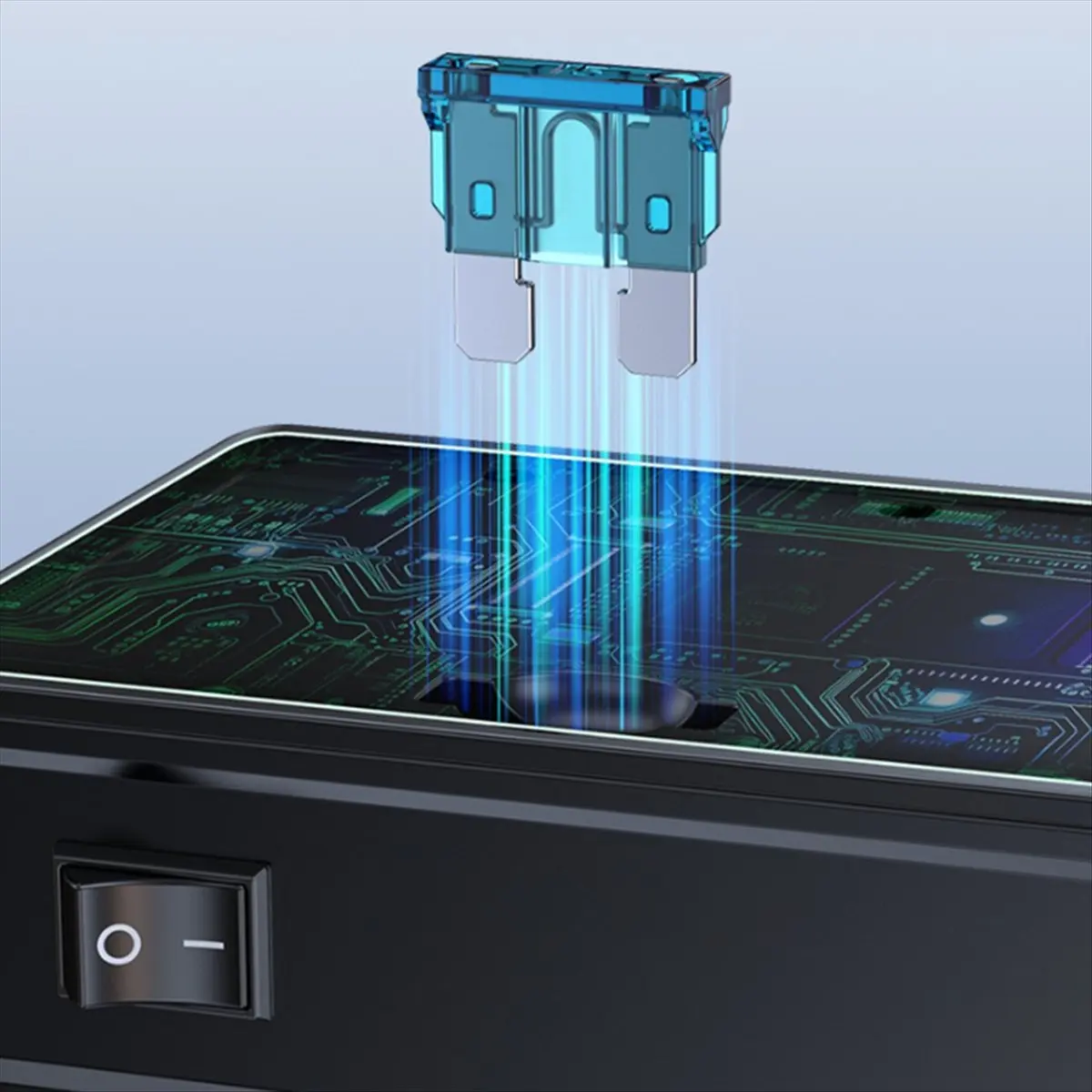 【ELEVATE LIFE】1in7 Car Lighter Multi-Function USB3.0 and PD Interface 12-24V High Performance Car Multi-Device Charger