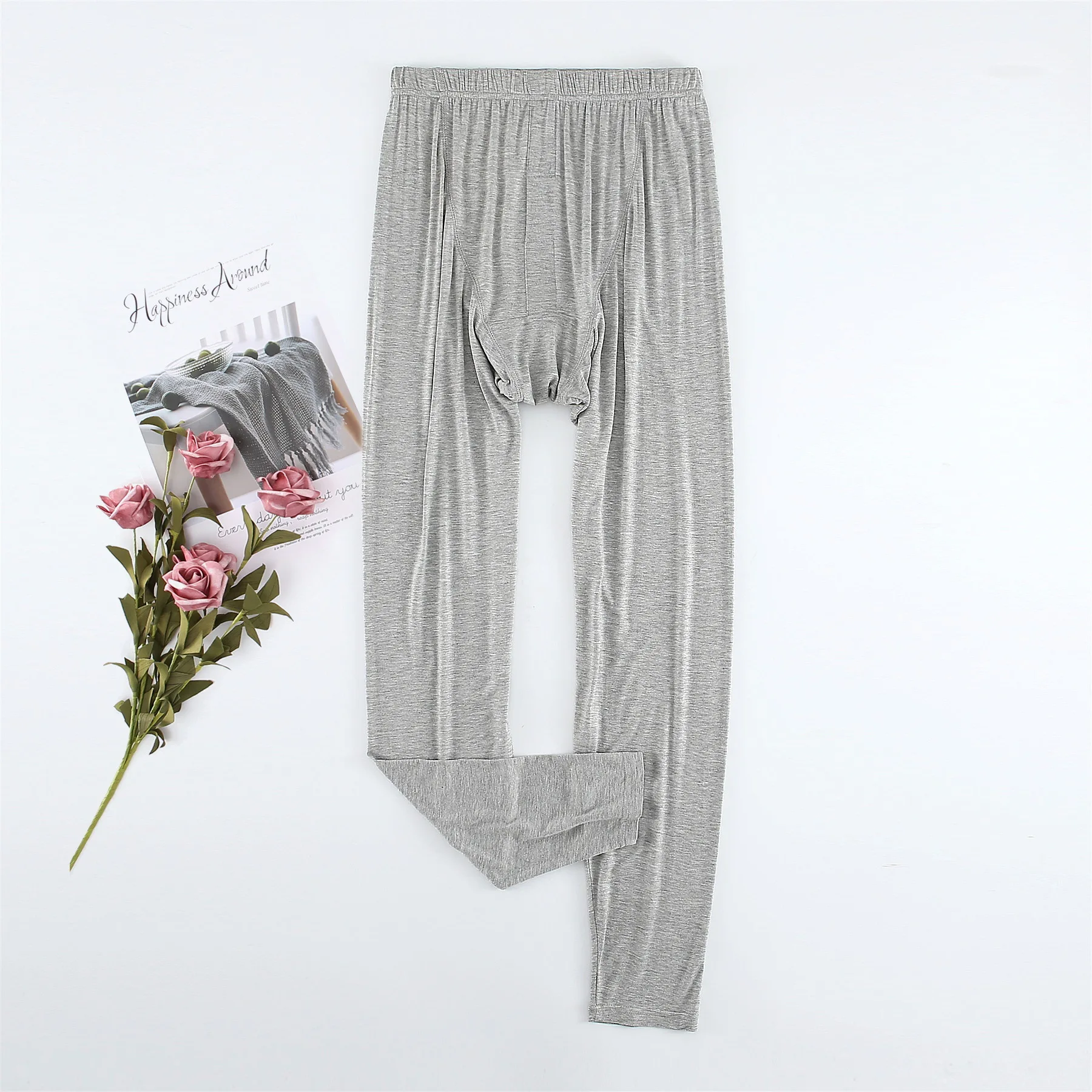 الرجال الخريف عرق السراويل مع بطانة حجم كبير فضفاضة تناسب منتصف العمر وكبار السن الحرارية سراويل منزلية غير رسمية بنطلون بيجاما