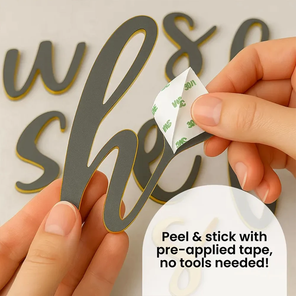 تخصيص ثلاثية الأبعاد شعار الأعمال تسجيل الليزر قطع الاكريليك الحائط اسم علامة صالون تجميل/مكتب/متجر/المنزل/الأسنان/SPA ديكور #5