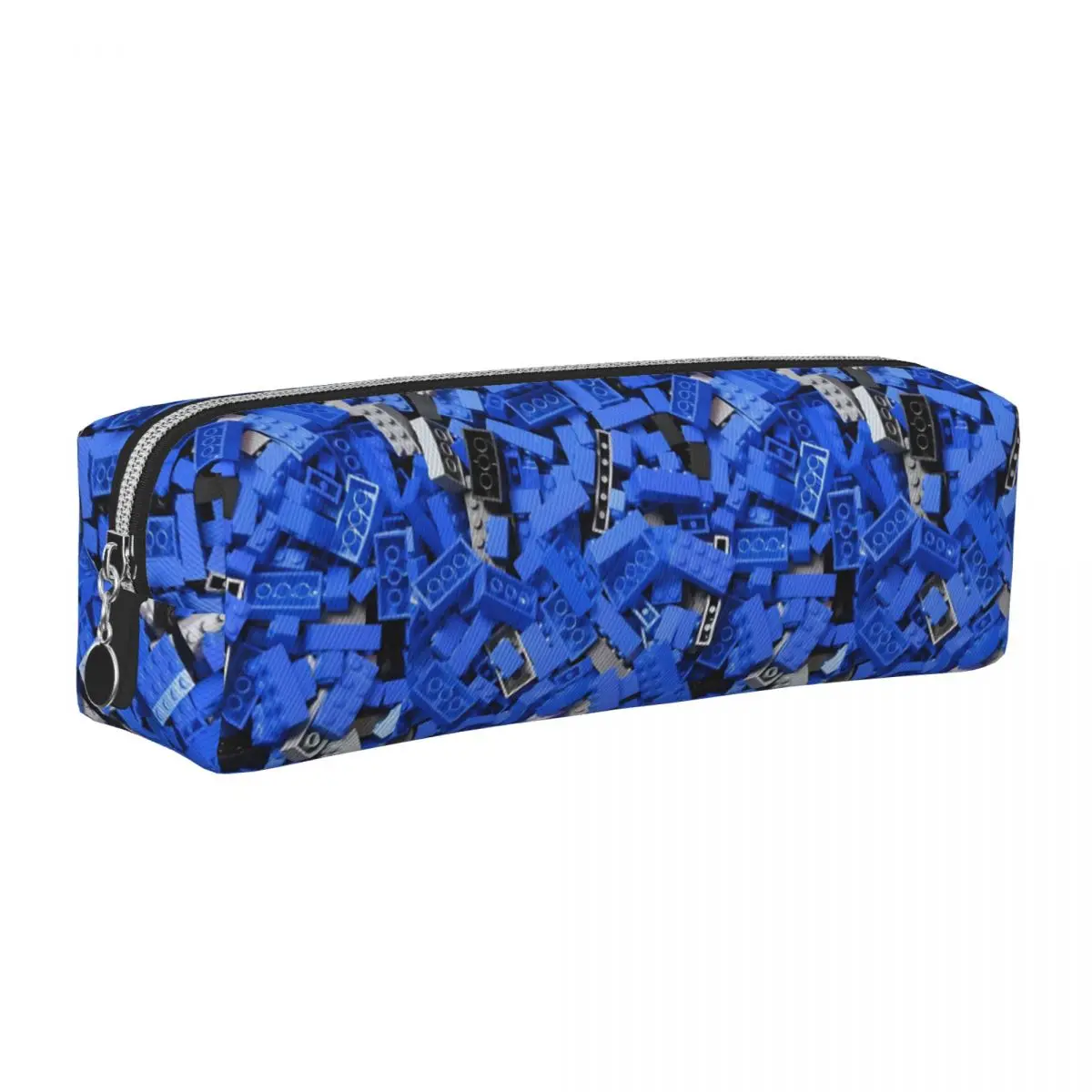 Building Blocks Loads Of Bricks Blue Pencil Cases Cute Pen Holder Pencil Bags Student Large Storage Office Gift Pencilcases