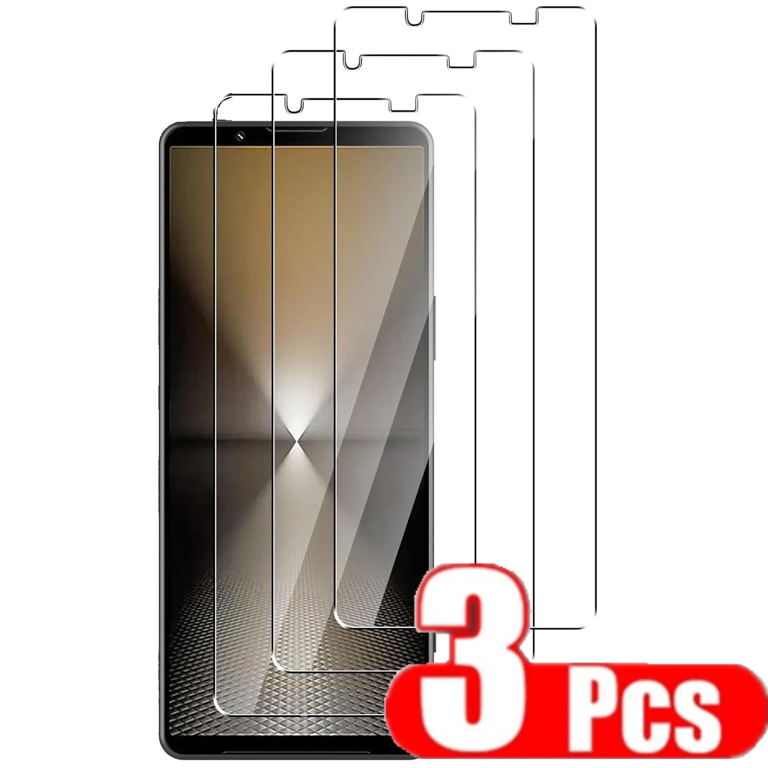 3 قطع من ورق الحماية المقوى لجهاز Sony Xperia 1 VI 10 V 5 IV III II L5 L4 تقييم ونصائح للاستخدام