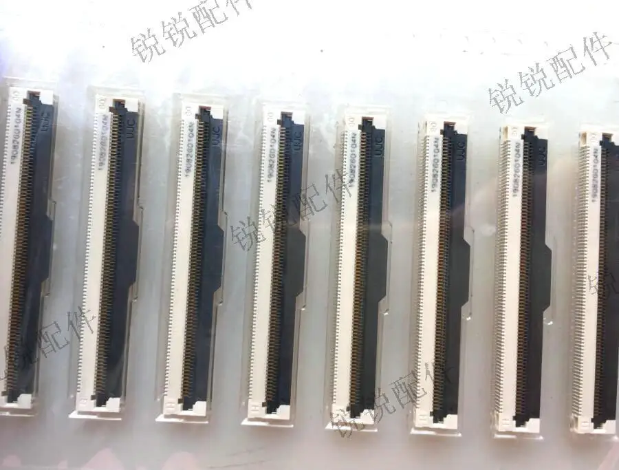 Fro FFC/FPC Block, Flexible Cable Connector 0.5mm Pitch 80P Gold Plated Flip Down Contact, LCD Screen