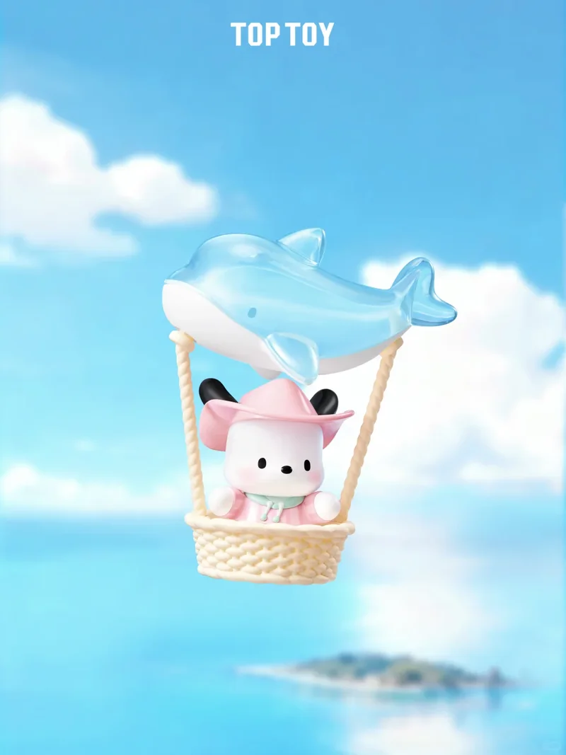 الجديد في المخزون Toptoy Pochacco سلسلة مذكرات السفر مفاجأة صندوق أعمى لطيف سطح المكتب حلية جمع لعبة هدية عيد ميلاد لفتاة