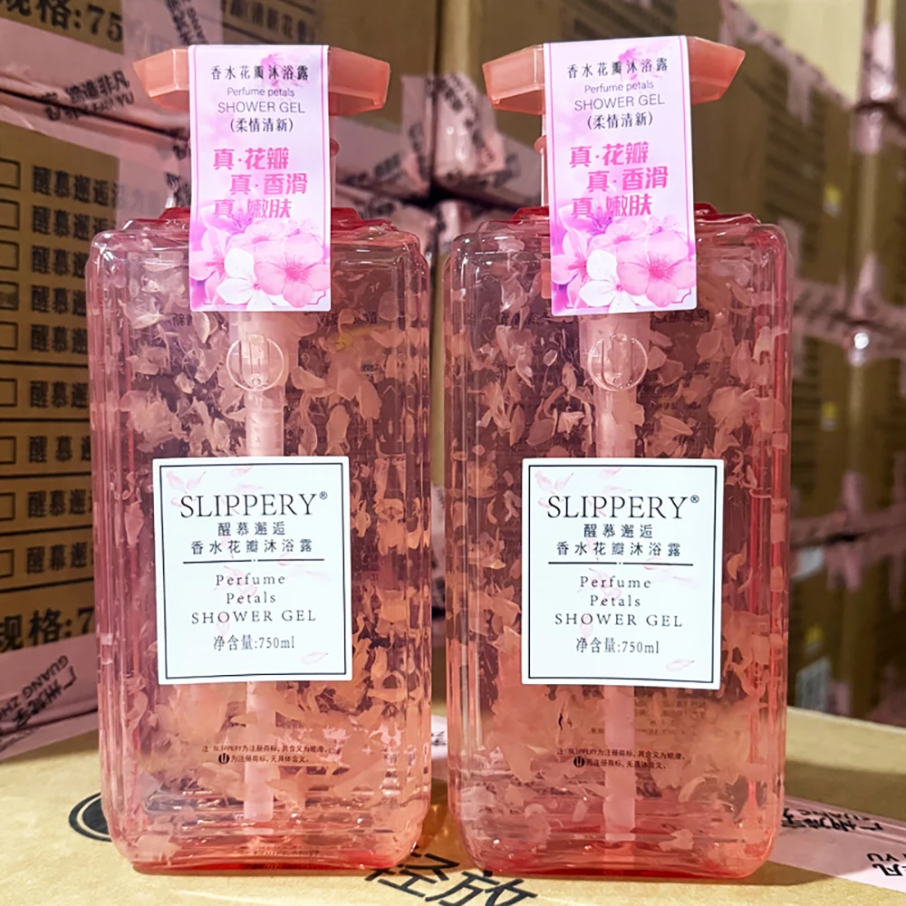 

Perfume Petal Shower Gels Moisturizing Tender Smooth Whitening Body Wash Body Care Oil Control Refreshing Body Bathe Skincare