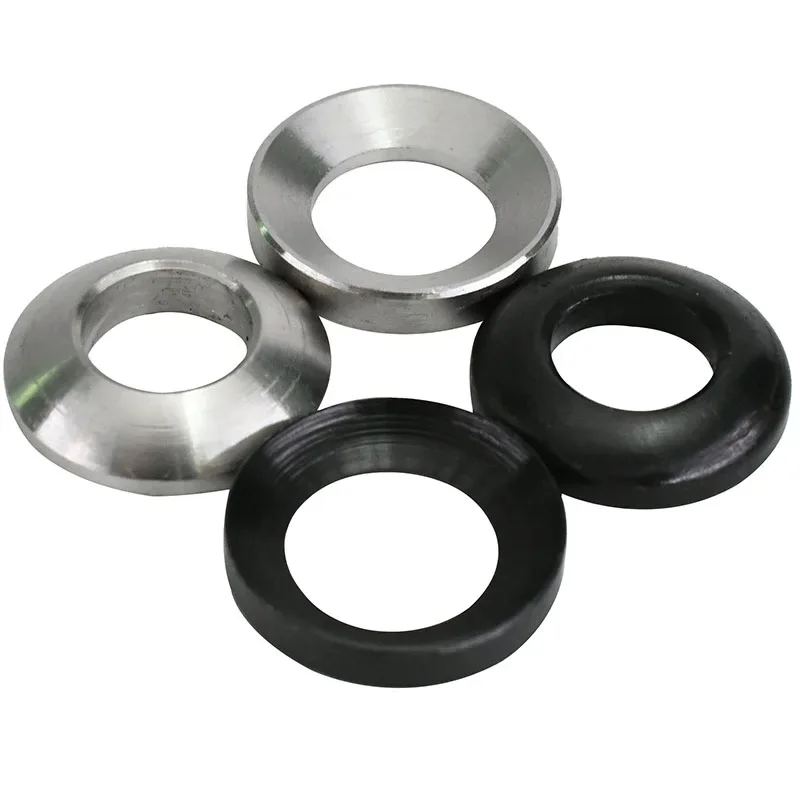 M6 M8 M10 M12 M16 M20 Solid Conical Countersunk Stainless Steel Washer Spherical Gasket Concave Convex Cone Carbon Steel Spacers