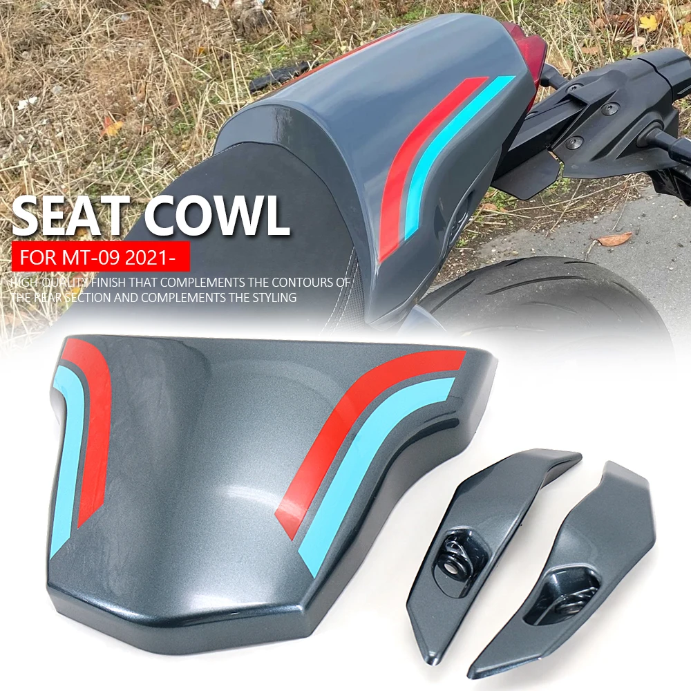 New 6 colors For YAMAHA MT-09 MT09 MT 09 Seat Cover Rear Passenger Seat Cowl Hump Fairing Motorcycle Accessories mt09 2021 2022