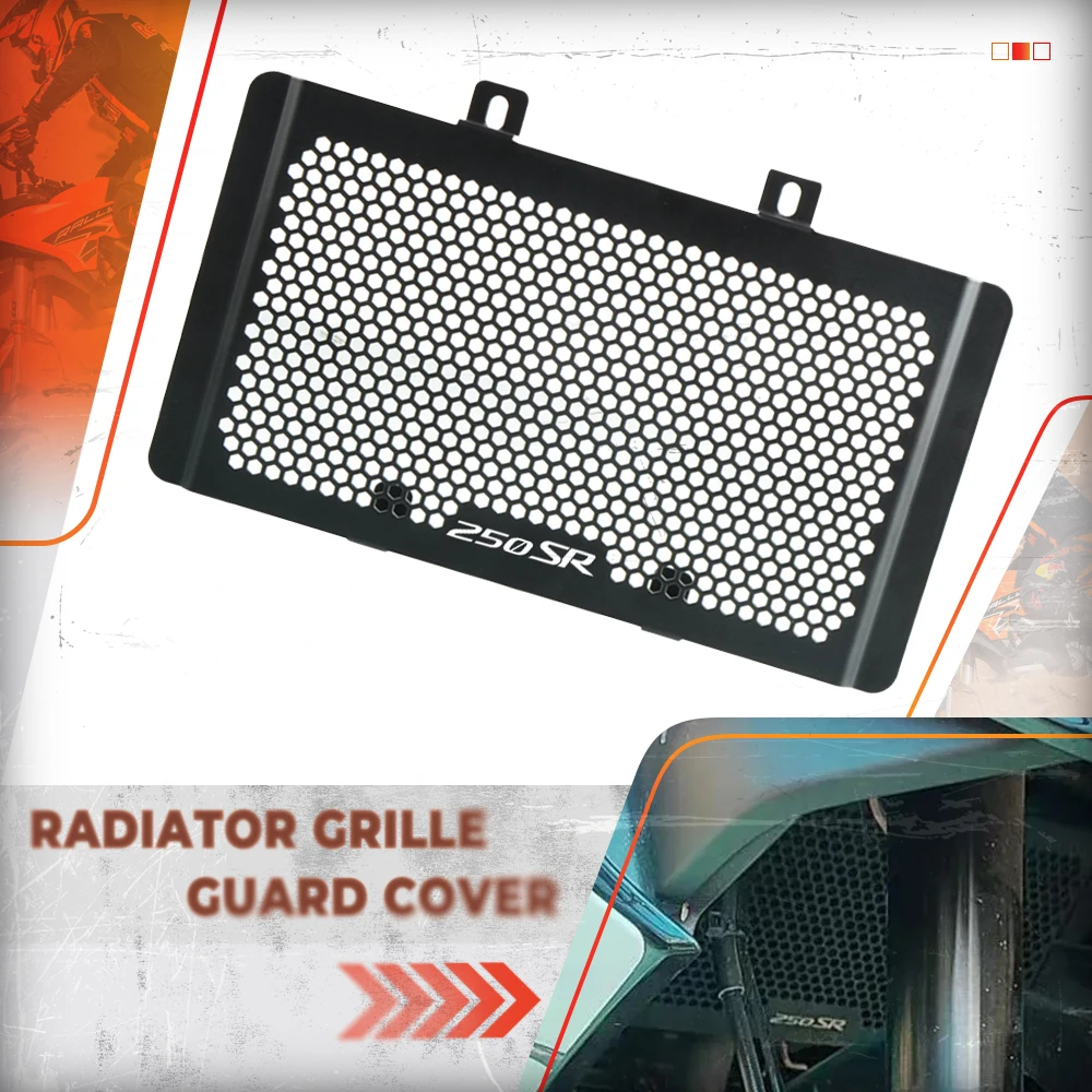 

Для CFMOTO 250SR 250sr 2020-2021 решетка радиатора защитная крышка аксессуары для мотоциклов алюминий 250 SR 2020 2021