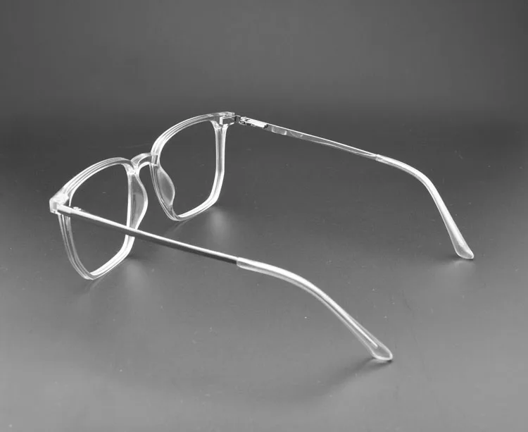Transparente Brille Magnet Sonnenbrille Clip gespiegelt Magnet clip auf Brille rosa Rezept Myopie Brille Rahmen lila – Detail 16