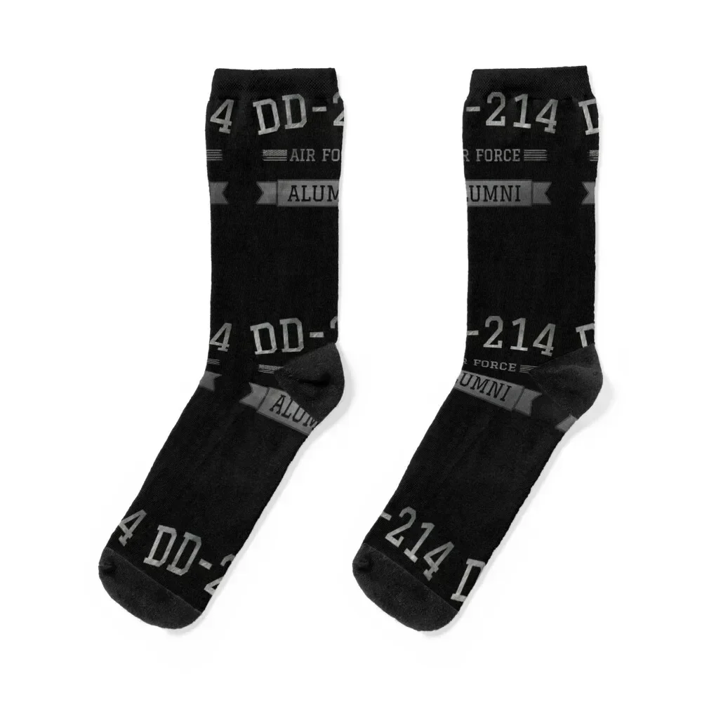 

DD 214 Air Force Alumni Socks дизайнерский бренд Мужские женские носки Мужские