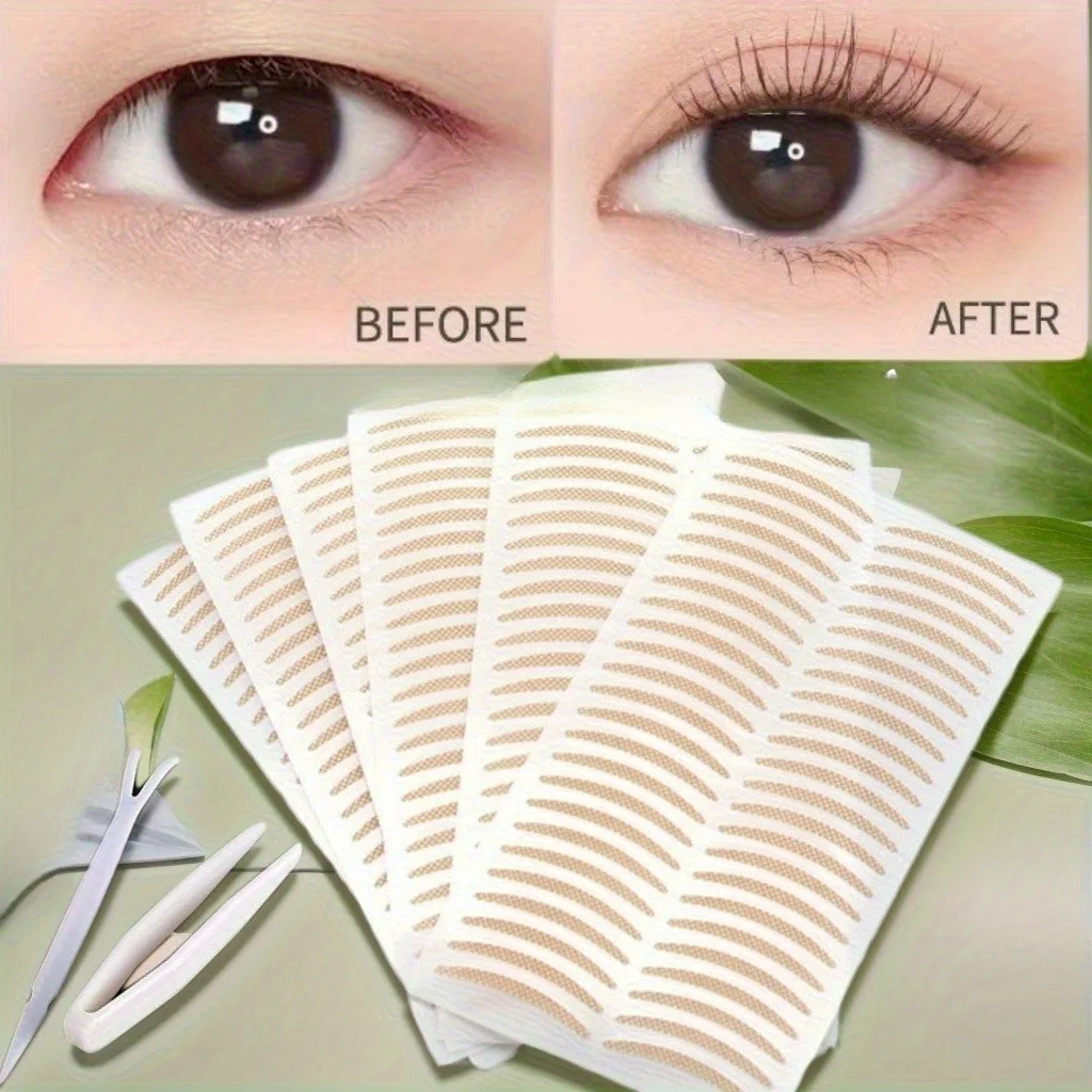 10/15pcs 480/720 Stickers, Double Eyelid Tape Breathable Fiber Double Eyelid Tape, Instant Eye Lifting