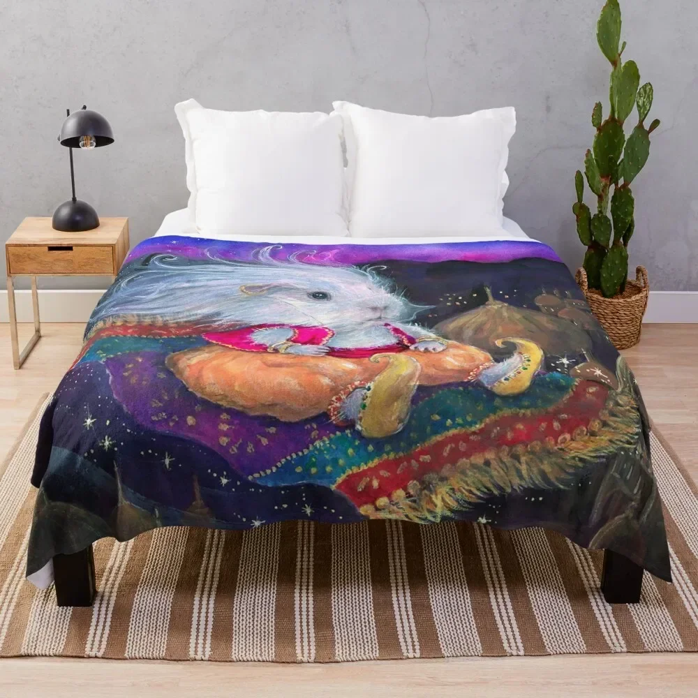 

The Flying Carpet Throw Blanket Furrys Thin warm for winter Blankets Picnic christmas decoration Blankets