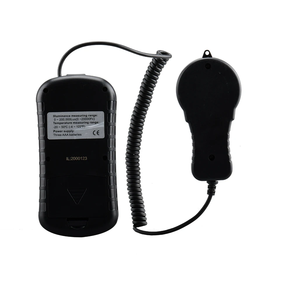 GM1030 0~200,000lux Light Meter Illuminometer Lux/fc Photometer Tester Environment Testing Mini Environmental  Lux Meter