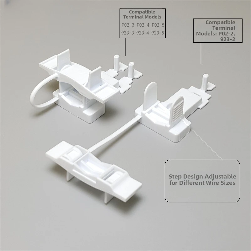 30pcs Quick Connect For Terminal Plastic Clamps for 2 3 4 5 Position For Terminal Blocks Nylon Insulated Wire Connectors