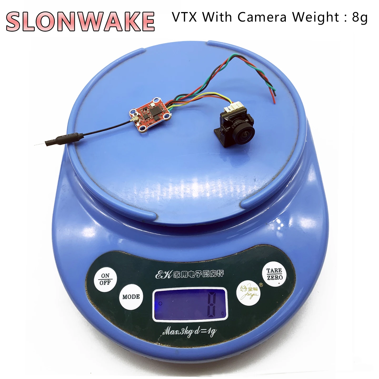 SLONWAKE FPV 400mW VTX เครื่องส่งสัญญาณมินิกล้อง 2.1 มม.เลนส์ 1200TVL fpv กล้องสนับสนุน TBS สําหรับเครื่องบิน RC