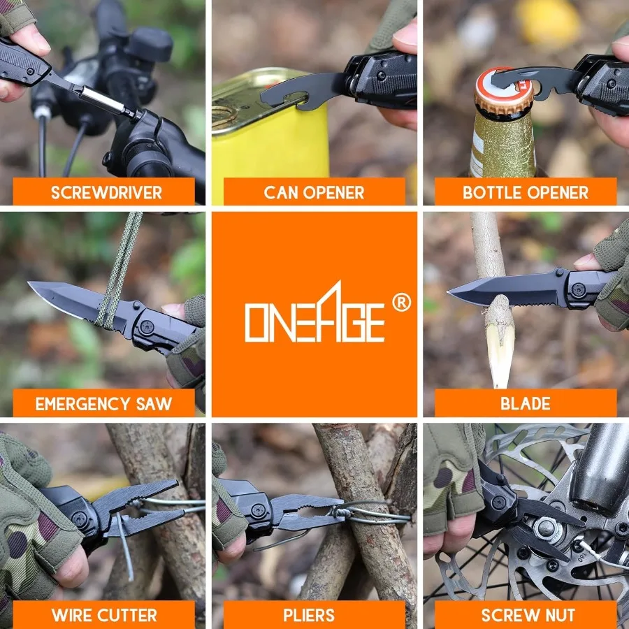 هدايا سكين متعددة المهام للجيب المدمج للرجال: هدايا مثالية لعيد الميلاد للذكرى السنوية وعيد الميلاد للزوج B