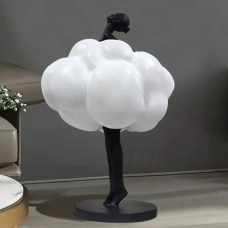 Creative jewelry cloud girl living room jewelry modern interior sculpture aesthetics elegant accessories home decoration