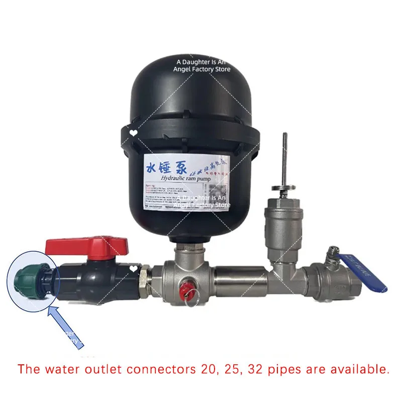 1-Inch Stainless Steel Pump Body Gun Type Water Hammer Pump Kit Send Interface Single And Double Valve