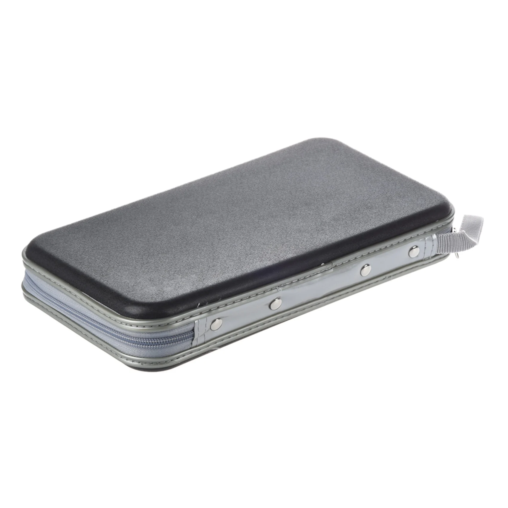 B04B-2X 80 Disc Album CD DVD Carry Cover Case Wallet Storage Holder Bag Hard Box - Black
