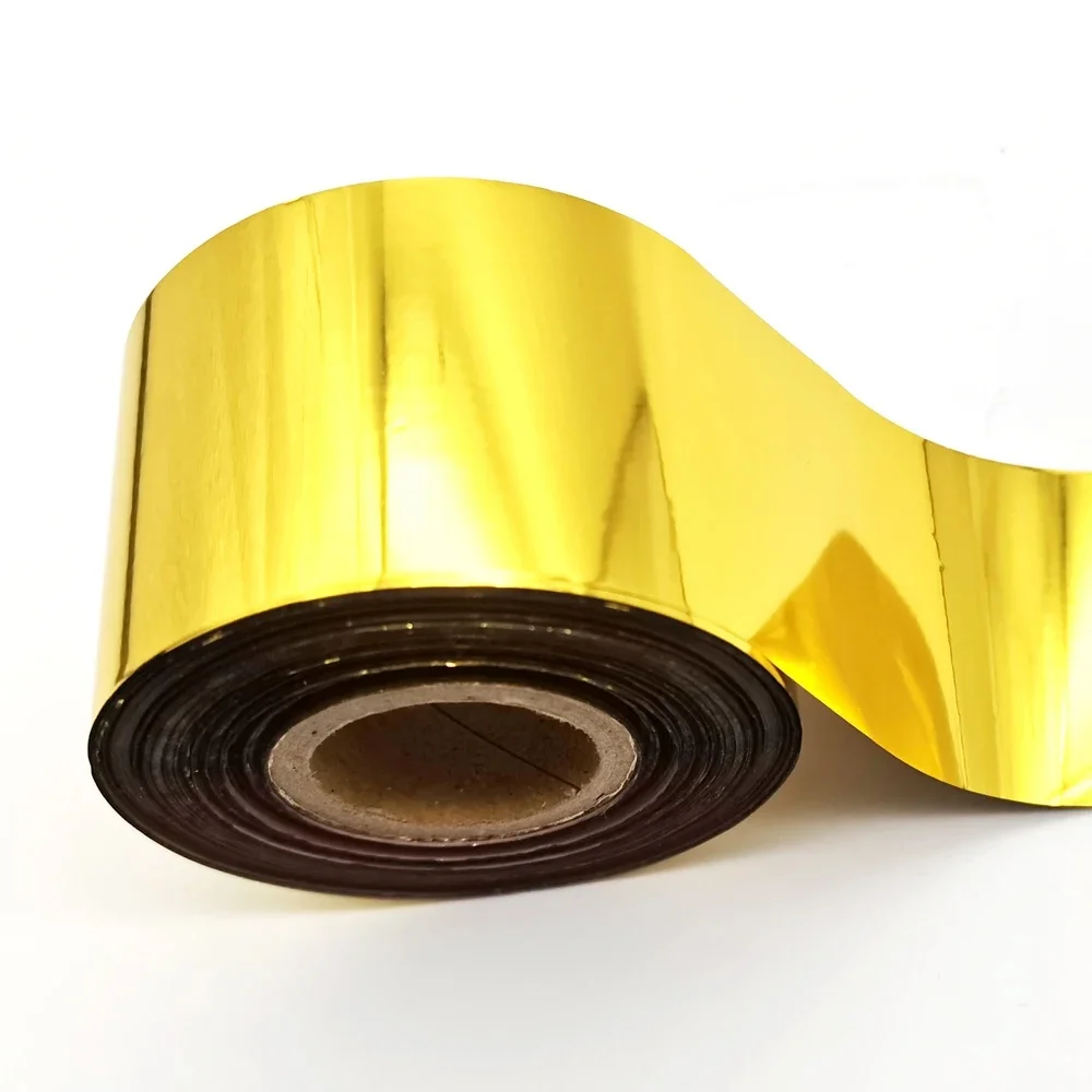 Gold Blocking Silver Black Foil Paper Leather Craft Foil for Hot Stamping Embosing Bronzing PU Paper Gilding Quill
